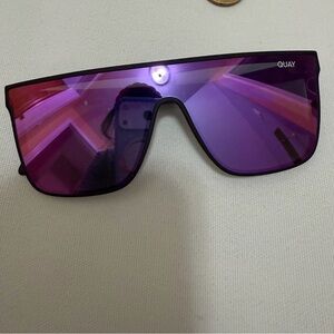 Quay Australia Nightfall Purple reflective Sunglasses